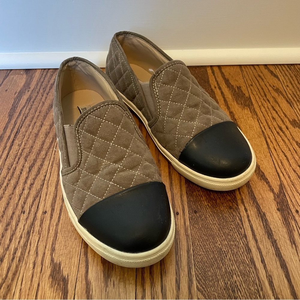 Steve Madden brown and black sneakers